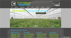 Desktop Screenshot of construccioninvernaderos.com